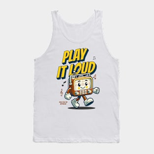 Music Play It Loud Tank Top